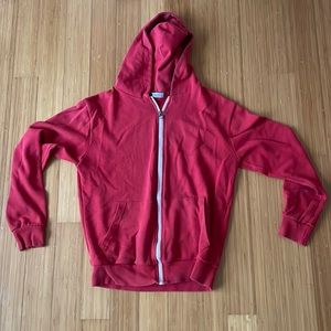 Red Zip Up Jacket
